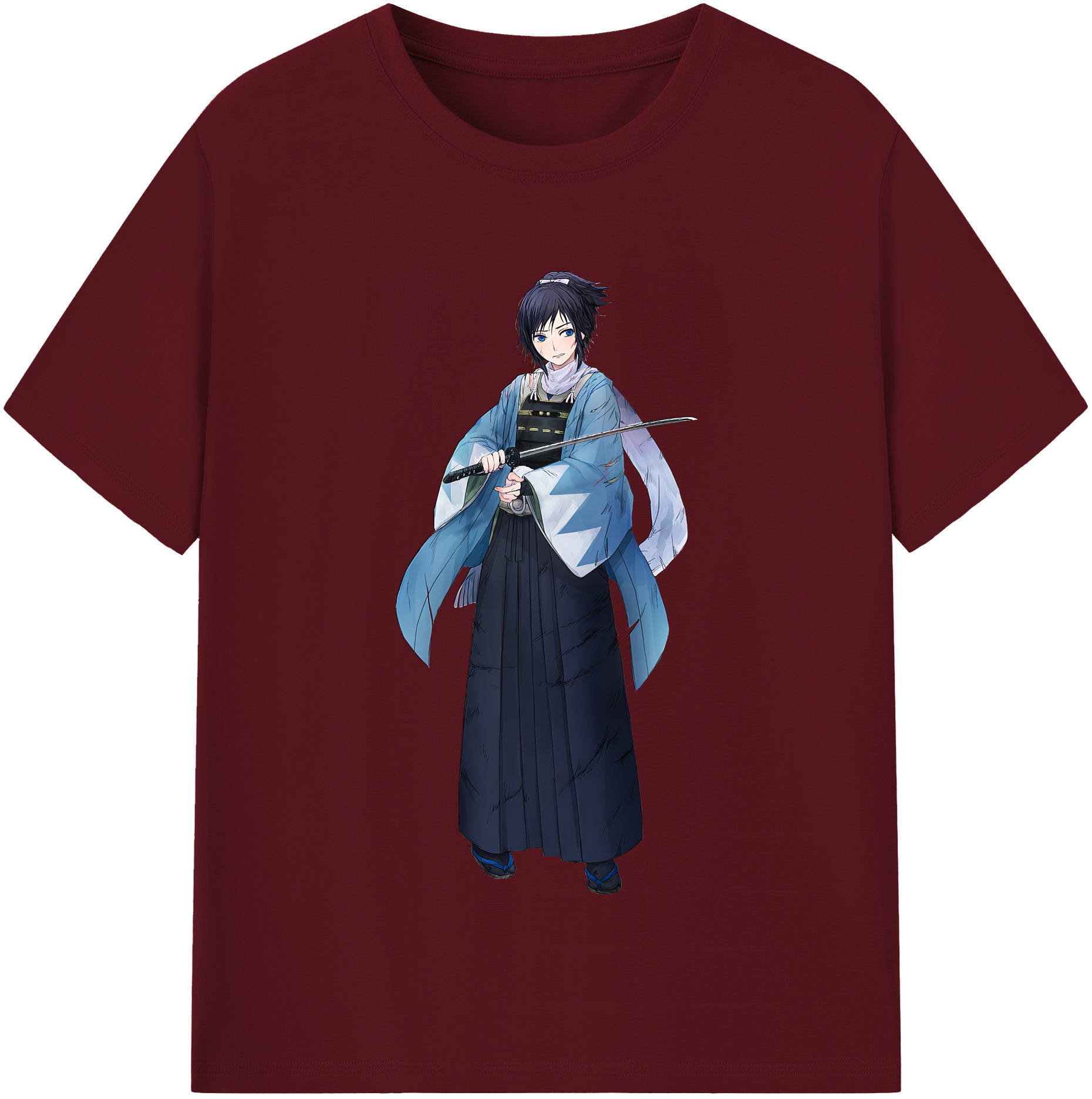 （画像用） 刀剣乱舞 Touken Ranbu 綿100％半袖Tシャツ（フロントプリント）